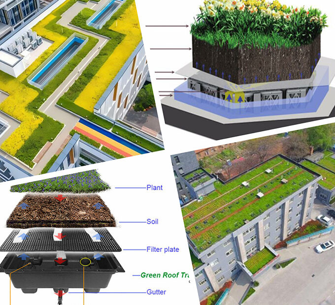 Explore the technical aspects of Layered and Tray Green Roof Systems with detailed insights into Hoensoey Cells and HT-508 trays. Ideal for architects and engineers seeking advanced green roofing solutions.